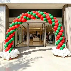 Balloon arch decoration kit for store opening, celebration, party, and holiday events.