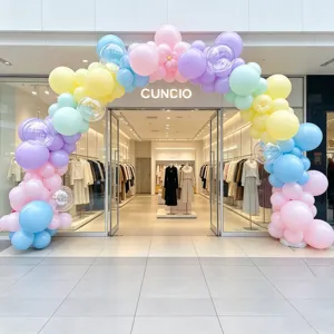 Balloon arch decoration kit for store opening, celebration and party event decoration props.