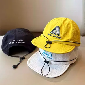 Kids Quick Drying Baseball Cap Summer Thin Breathable Sun Protection Outdoor Sports Adjustable Peaked Hat For Boys Girls