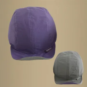 Kids summer quick dry double sided foldable soft brim breathable baseball cap detail view