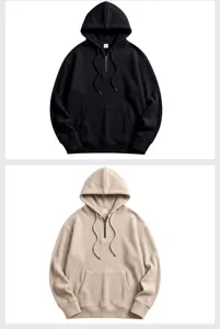 Men waffle knit half-zip hooded sweatshirt long sleeve casual solid pullover hoodie top.