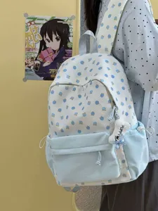 Zaino stile carino coreano per studenti casual grande capacità borsa scolastica