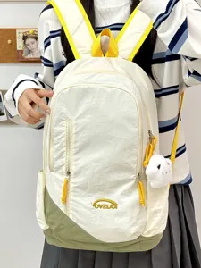 Mochila informal ligera coreana para mujer, mini mochila vintage para viajes y escuela diaria