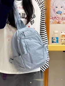 Lightweight mini casual backpack for travel and outdoor hiking, stylish small daypack for daily use.
