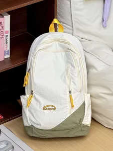 Mini mochila casual coreana ligera, mochila de viaje retro para mujeres y niñas.