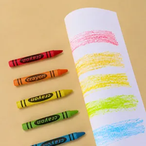 Kids Crayons Washable Clean Hands Oil Pastels Drawing Painting Art Supplies For School Students