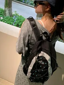 Outdoor casual backpack large capacity travel school bag for men and women stylish daily use
