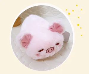 Süßes rosa Plüschschwein quietschendes Anti-Stress-Spielzeug weiche Puppe für Mädchen Geschenk