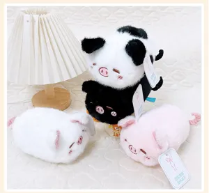 Niedliches Plüschschwein Stofftier weiche Kuschelpuppe Stressabbau Puppe süßes Geschenk für Mädchen
