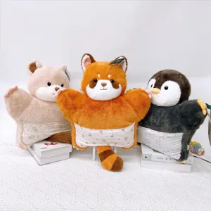 Cute Animal Plush Toy Pillow Soft Cartoon Cushion for Office Home Decor