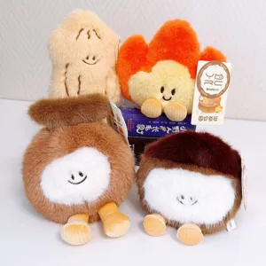 Origin Peluche serie stufa tè simpatici peluche castagna arachide bambola artiglio.