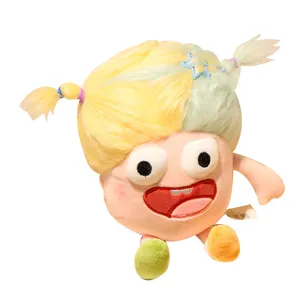 Funny ugly cute plush doll soft stuffed toy quirky gift for girls hilarious character toy