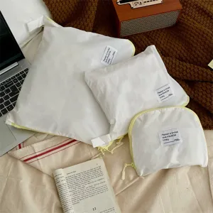 Wasserdicht Reise Aufbewahrungstasche Set Minimalistisch Polyester Nylon Koffer Organizer Beutel Für Kleidung Kosmetik Packwürfel Reise Zubehör