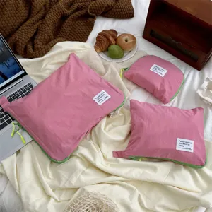 Reise-Aufbewahrungstasche 3er-Set rosa wasserdichte Packtaschen für Koffer-Organisation.