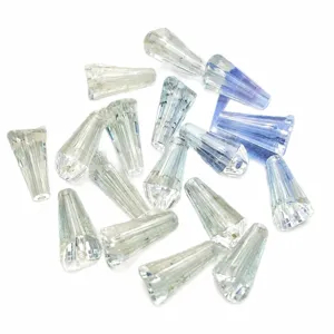 Acrylic pagoda crystal beads 8x11mm DIY drop beads for curtains hair accessories