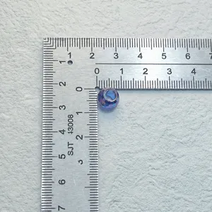Acrylic faceted 10mm iridescent abacus wheel bead large hole DIY bracelet necklace beading material