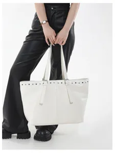 Koreanischer Stil große Kapazität lässige Schultertasche, stylische Pendler Handtasche.