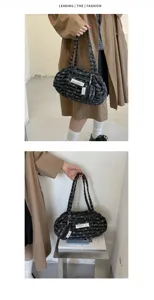 Korean style striped star tote bag for women, casual canvas large capacity daily commute.