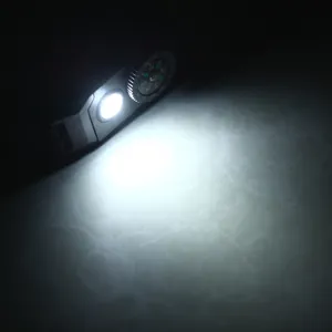 LED multi-functional survival buckle compass paracord bracelet outdoor camping main