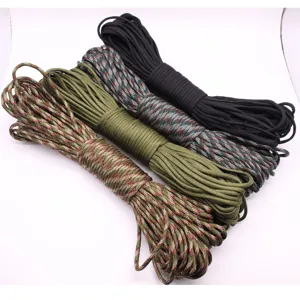 Multifunctional 7-strand outdoor paracord survival rope DIY camping climbing cord 31m