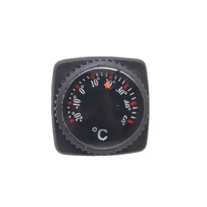 Mini Kunststof Thermometer Buiten Waterdicht Wijzertype Celsius Temperatuurmeter