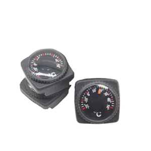 Mini 20mm Buiten Waterdicht Kunststof Wijzer Celsius Thermometer Meetaccessoires