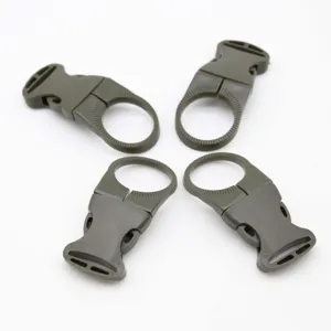Outdoor Tactical Backpack Webbing Hanging Buckle Quick Release Water Bottle Holder Clip Plastic Gear Accessories