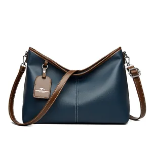 Dames PU lederen schoudertas zachte crossbody tas grote capaciteit shopper handtas nieuw