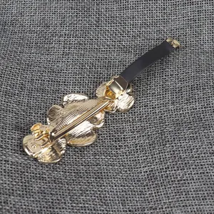 Rétro fleur trèfle pince à cheveux vintage or métal automatique barrette accessoire cheveux