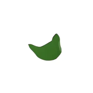 Broche chat en émail vert épingle en métal style minimaliste accessoire de mode
