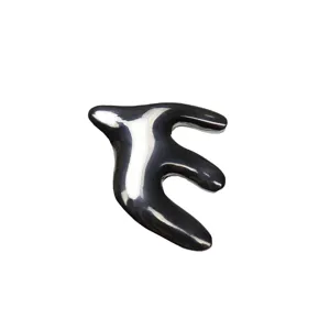 Elegant black metallic swallow brooch minimalist abstract bird clothing accessory gift
