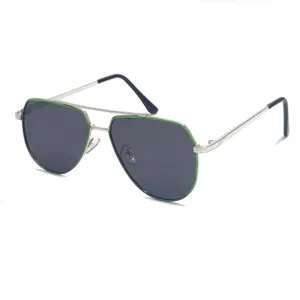 Gafas de sol polarizadas de metal para ninos estilo aviador proteccion UV ninos y ninas