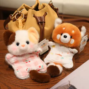Cute plush toy animal doll pendant cute plushies bean bag bag hanging decoration soft gift