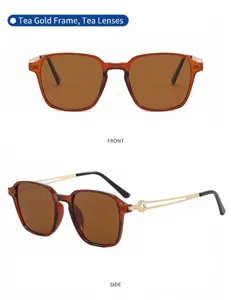 Classic Polarized Square Sunglasses for Men and Women UV400 Driving Sunglasses