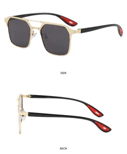 New stylish polarized sunglasses for men and women metal frame UV protection outdoor driving