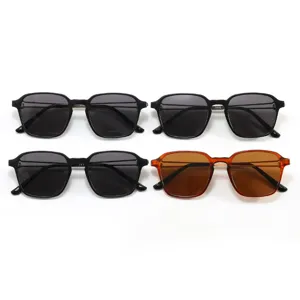 Men's polarized sunglasses stylish square UV400 sun protection eyewear main view item