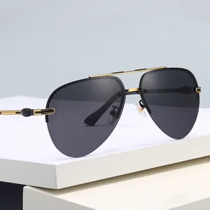 Men Women Metal Polarized Sunglasses Classic Aviator Sun Glasses UV400 Driving Outdoor Fashion Eyewear
