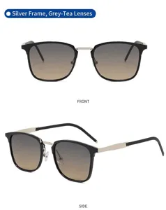 Men women polarized sunglasses metal frame uv protection driving outdoor sun glasses