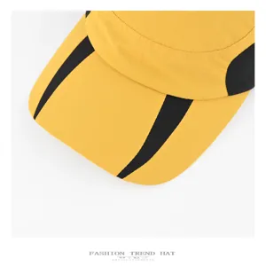 Berretto da baseball asciugatura rapida color-block sport outdoor cappello sole dettaglio