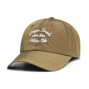 Atmungsaktive, schnell trocknende Baseballkappe für Outdoor-Sport, leichte Sonnenschutzkappe.