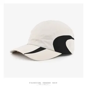 Berretto da baseball ad asciugatura rapida bicolore per sport all'aperto, cappello da sole estivo.
