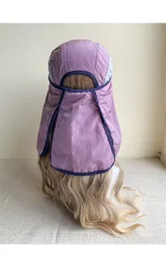 Cappello sole esterno con patta collo rimovibile, berretto asciugatura rapida per trekking.
