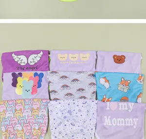 Gilet estivo sottile per animali domestici simpatico stampa cartone animato vestiti cuccioli