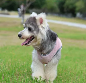 Gilet en polaire confortable pour chiens et chats, vetement d'hiver chaud avec dos ouvert.