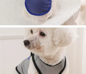 Atmungsaktives Mesh Hunde Weste Sommer Kühle Kleidung für kleine Welpen Teddy Pomeranian Haustier