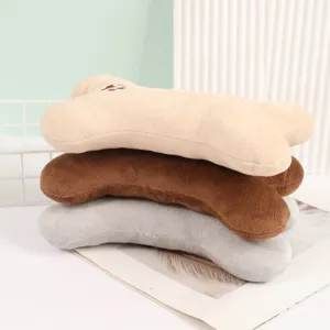 Pet plush bone toy set cat dog chew toy creative pillow cute embroidery three colors cute item