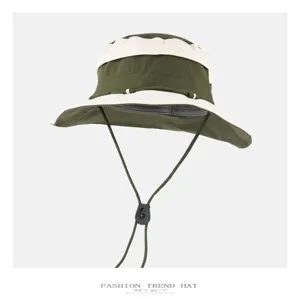 Cappello da pescatore a tesa larga con protezione solare ad asciugatura rapida per uomo donna.