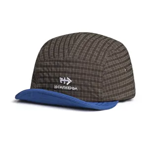 Breathable quick-dry grid camp cap for summer outdoor sun protection lightweight baseball hat