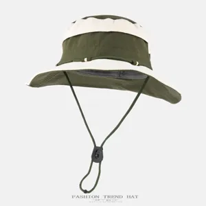 Cappello da sole ad asciugatura rapida, cappello da pesca a tesa larga per escursioni.