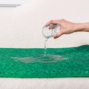 Tappetino pipi cane lavabile impermeabile addestramento animale domestico assorbente verde